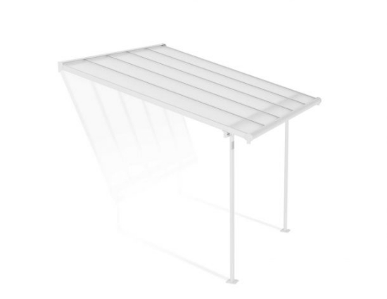 Imagine Copertina terasa Sierra 3 X 3 m, aluminiu alb - Canopia