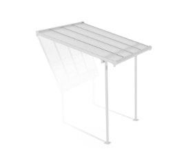 Imagine Copertina terasa Sierra 2 X 2 aluminiu alb - Canopia
