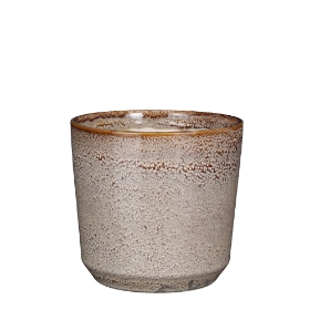 Imagine GHIVECI CERAMIC ROTUND, VIOLET, SERRA   H16 cm  D17 cm