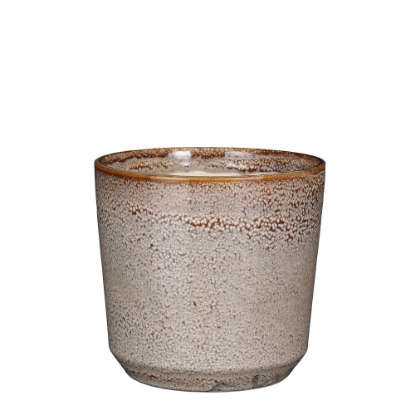 Imagine GHIVECI CERAMIC ROTUND, VIOLET, SERRA   H16 cm  D17 cm