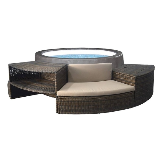 Imagine Jacuzzi NetSpa Vita Premium cu mobilier inclus, 6 locuri
