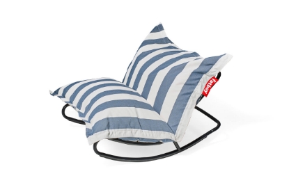 Imagine Fatboy® Rock 'n Roll Negru & Outdoor Albastru Oceanic