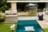 Imagine Fatboy® Rock 'n Roll Negru & Outdoor Albastru Oceanic
