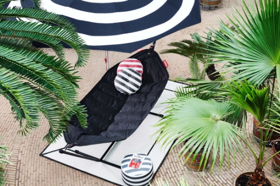 Imagine Fatboy® Headdemock Superb Albastru furtună - Include suport negru