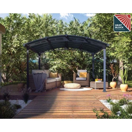 Imagine Pavilion grădină, Gazebo Tucson 3.6x5x2.4 m - Canopia