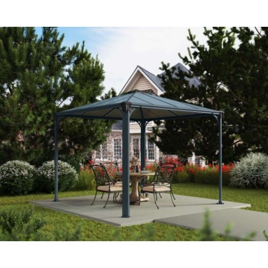 Imagine Pavilion grădină, Gazebo Palermo 3x3x2.7 m, Canopia