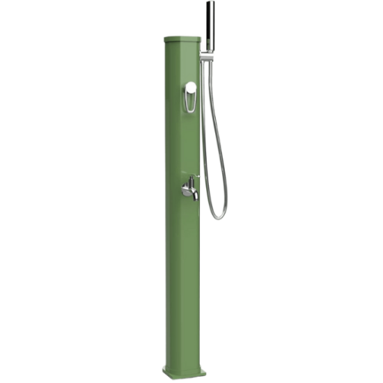 Imagine Dus Solar Jolly Go 20L, Aluminiu Premium Verde, Formidra