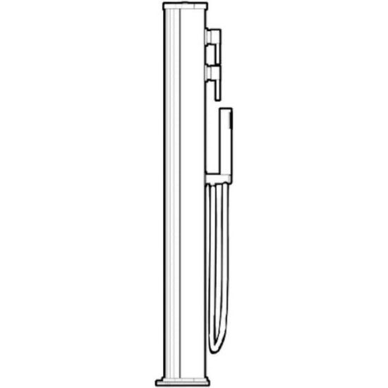 Imagine Dus Solar Jolly Go 20L, Aluminiu Premium Argintiu, Formidra
