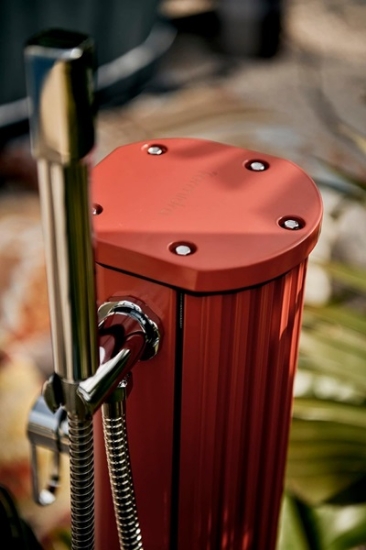 Imagine Dus Solar Jolly Go 20L, Aluminiu Premium Terracotta, Formidra