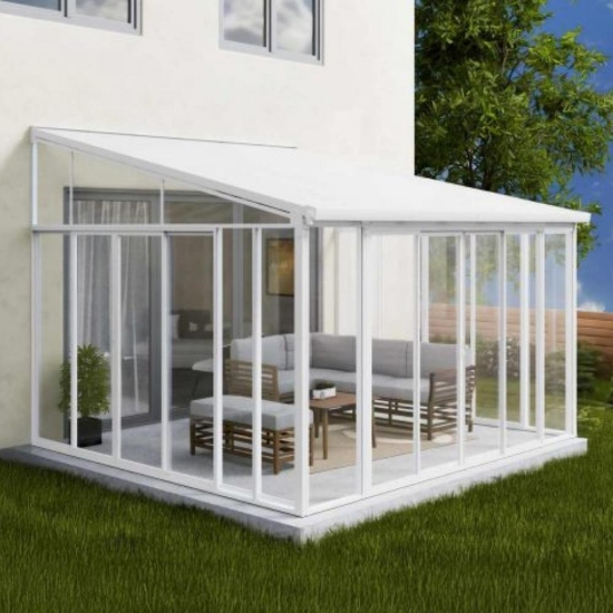 Imagine Gradina de iarna SanRemo 4x4m - Canopia, ALB