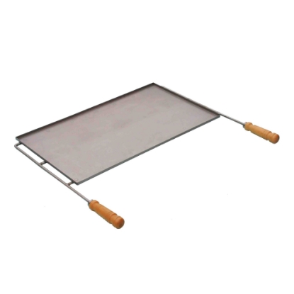 Imagine Placă grill din oțel inoxidabil – 46,5 x 30,5 cm, TUOZI