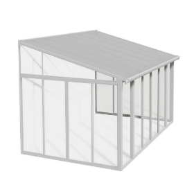 Imagine Gradina de iarna SanRemo 3x4.35 m  - Canopia, ALB