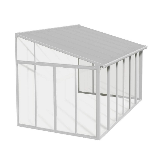 Imagine Gradina de iarna SanRemo 3x4.35 m  - Canopia, ALB