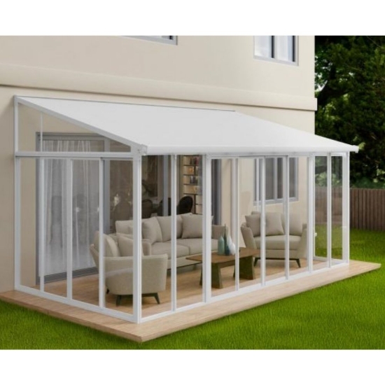 Imagine Gradina de iarna SanRemo 3x5.5m  - Canopia, ALB