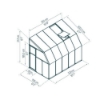 Imagine Gradina de iarna SunRoom 2x3m  - Canopia