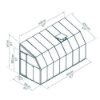 Imagine Gradina de iarna SunRoom 2x4.5m - Canopia