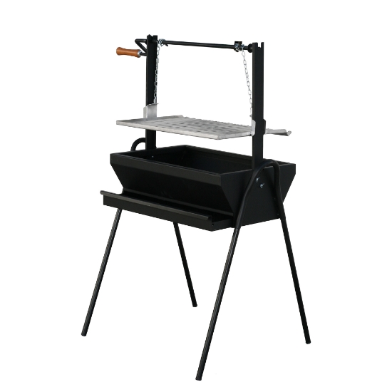 Imagine Gratar Metalic ARGENTINO, 70x50x115 cm, Movelar