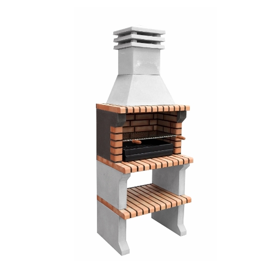 Imagine Gratar traditional din beton si caramida Liz XL Plus, Movelar