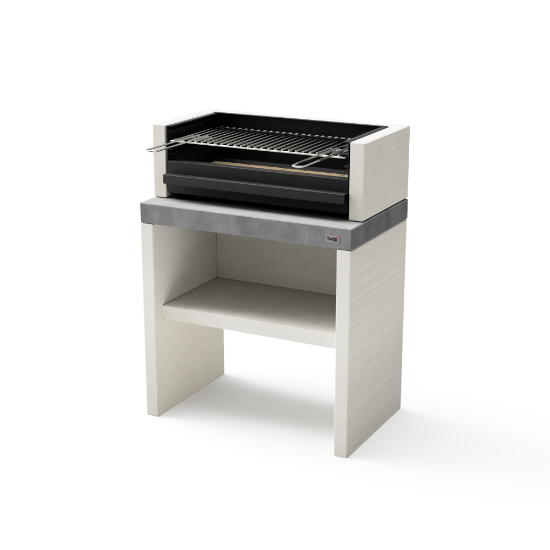 Imagine Gratar modular pe lemn si carbuni, Plan 1 Plus, Tuozi 