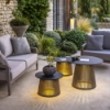 Imagine Masă de cafea cu lumină solară, TECKA, Les Jardins,  70 cm