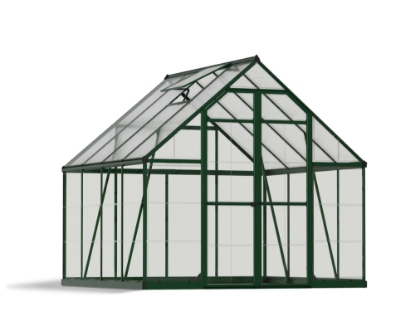 Imagine Seră Canopia Balance 2,44x2,44 m Policarbonat - Structură Verde & Panouri Hibrid