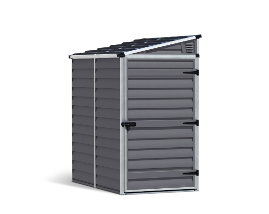 Imagine Casuta de gradina Canopia Pent 1.17 X 1.77 m Gri