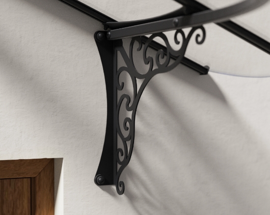 Imagine Copertina usa Canopia Iris - Structură neagră și panouri transparente 1.8m X 1.2m