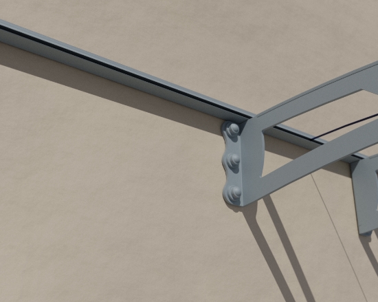 Imagine Copertina Aquila 2050 Gri Deschis / transparent, Canopia