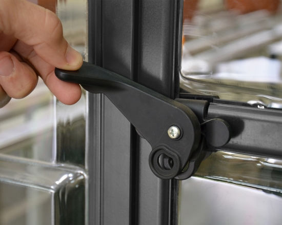 Imagine Seră Canopia Balance 2.44 X 4.87 m policarbonat - Structură gri & Panouri hibride