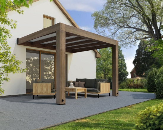 Imagine CANOPIA | Helsinki 3X4 m Pergola terasă din lemn de cedru