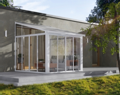 Imagine Gradina de vara SanRemo 3 X 3  - Canopia, ALB