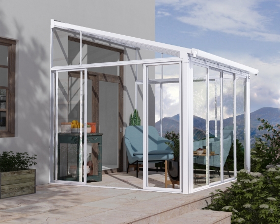 Imagine Gradina de vara SanRemo 3 X 3  - Canopia, ALB