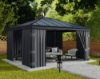 Imagine Set de Draperii Canopia pentru Dallas 4,3x4,9m Pavilion de Grădină - 4 buc