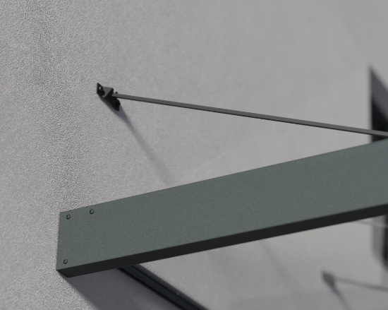 Imagine Copertina usa Canopia Sophia XL 8.5x0.17m - Structură Gri & Panouri Clare 