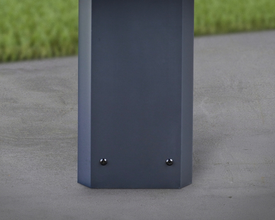 Imagine Carport auto din aluminiu, Canopia Colorado 4.3 x 4.3 m, Gri închis / Gri opac