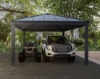 Imagine Carport auto din aluminiu Canopia Colorado 4.3x6.1m  - Gri închis / Gri opac
