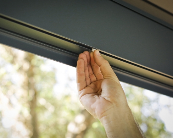 Imagine Carport auto din aluminiu Canopia Colorado 4.3x6.1m  - Gri închis / Gri opac