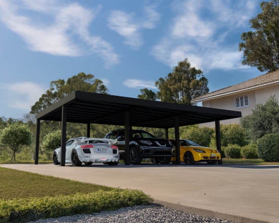 Imagine CANOPIA | OSLO 6x9m CARPORT AUTO DUBLU 