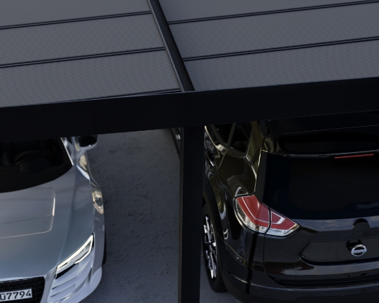 Imagine CANOPIA | OSLO 6x9m CARPORT AUTO DUBLU 