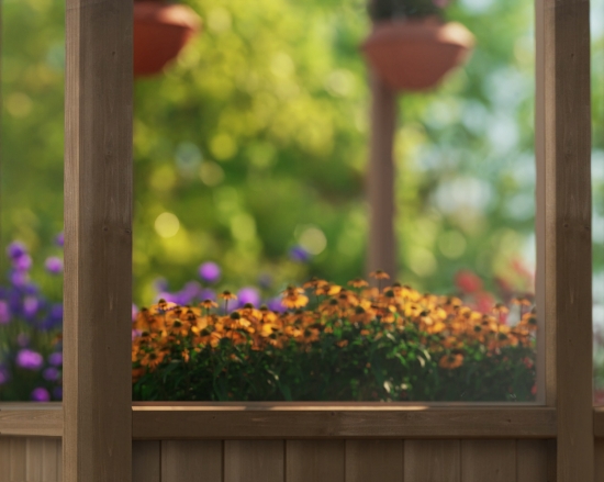 Imagine Sera din lemn de cedru natur și panouri din policarbonat, 2.5x5m, Natura Cedar, Palram - Canopia