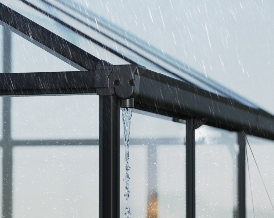 Imagine Sera din policarbonat ARIA Crystal Clear, 3X4.5m, Palram - Canopia