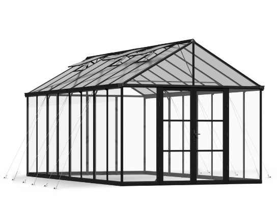 Imagine Sera din policarbonat ARIA Crystal Clear, 3 X 6 m, Palram - Canopia
