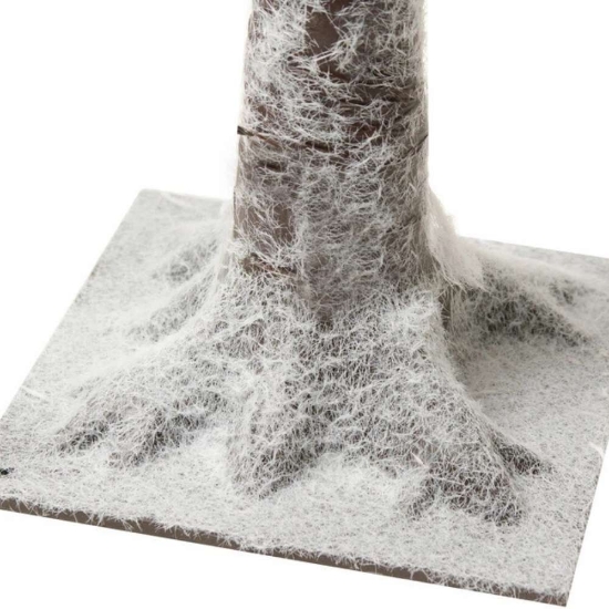 Imagine Pom clasic decorativ cu ramuri grupate, maro, 90x180cm, 180 LED-uri