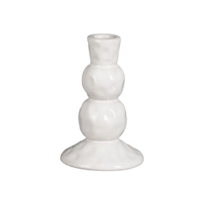 Imagine Suport pentru lumanare, 10x15.5cm,  alb prafuit, Mica Decorations