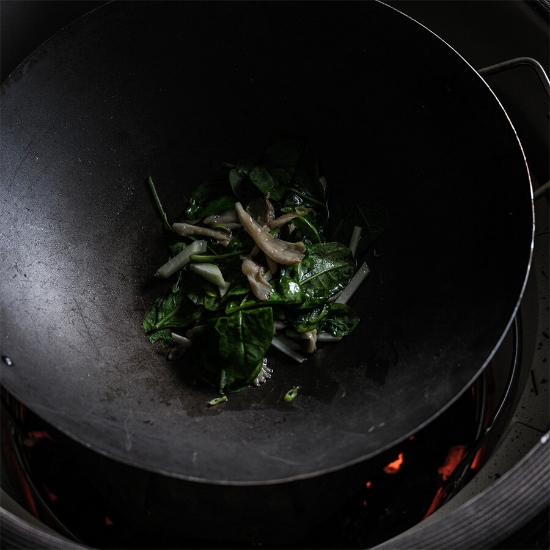 Imagine Tigaie Wok pentru Kamado Medium, YAKINIKU, 30 cm