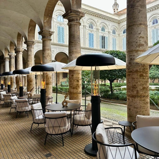 Imagine Incalzitor terasa pe peleti, HEAT-L, Primato