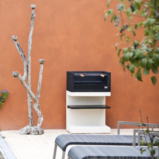 Imagine Gratar pe lemn si carbuni, KITAWAY Mini Grill, TUOZI 