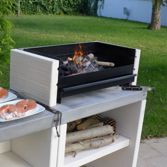 Imagine Gratar modular pe lemn si carbuni, Plan 1 Plus, Tuozi 