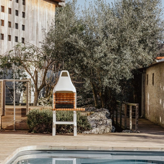 Imagine Gratar New Iberia Plus cu 1 suport lateral mini 