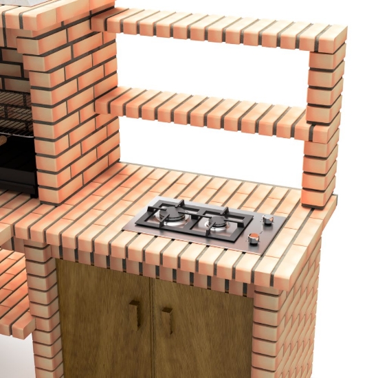 Imagine Bucătărie Exterioară complet echipată, LUXOR ROYAL GOURMET, Movelar